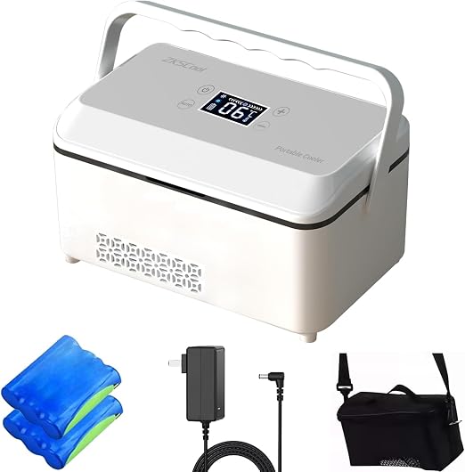 Portable Electric Insulin Cooler Box with LCD Temperature Display