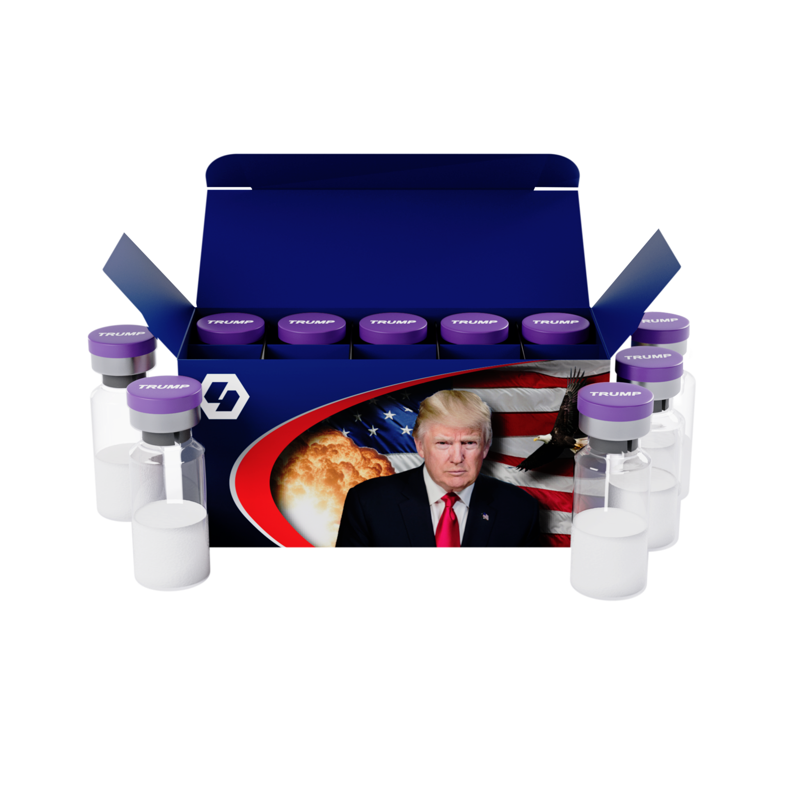 HGH Trump | USA (256.5 IU) | Lab-Tested Growth Hormone | Peptide Haus Germany - Image 2
