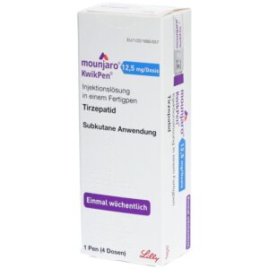 MOUNJARO 12,5 mg/Dosis KwikPen Inj.-Lsg.Fertigpen