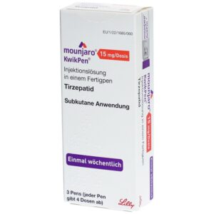 MOUNJARO 15 mg/Dosis KwikPen Inj.-Lsg.Fertigpen