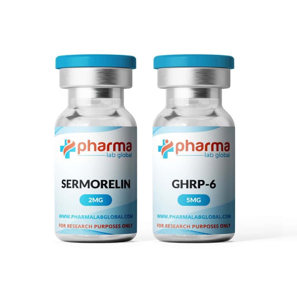 Sermorelin GHRP-6 Peptide Combo Peptide Haus Germany Pharma Lab Global