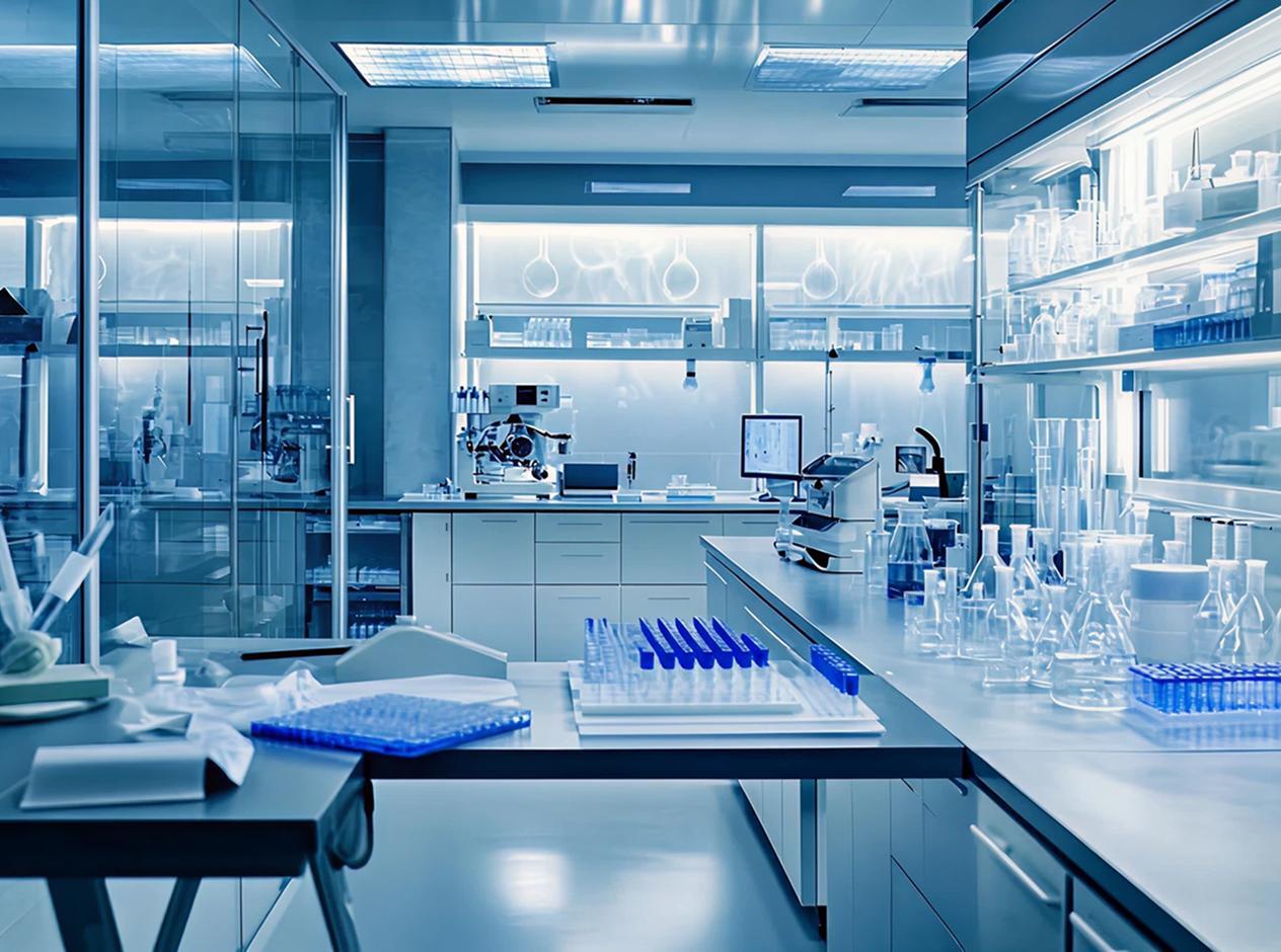 Modern laboratory environment for PeptideHaus research supply